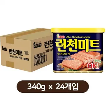 롯데 런천미트 340g x 24개