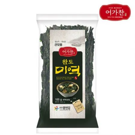 완도산 어가찬 미역 100g 이미지