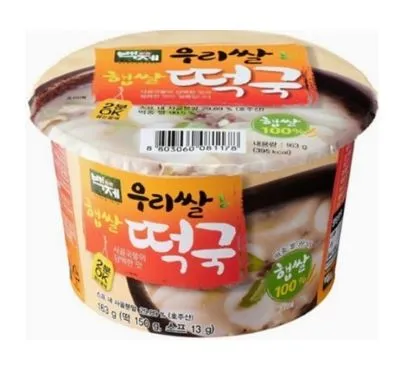 백제 우리쌀 햅쌀 떡국 163g