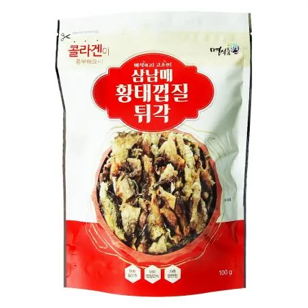 삼남매 황태튀각80g