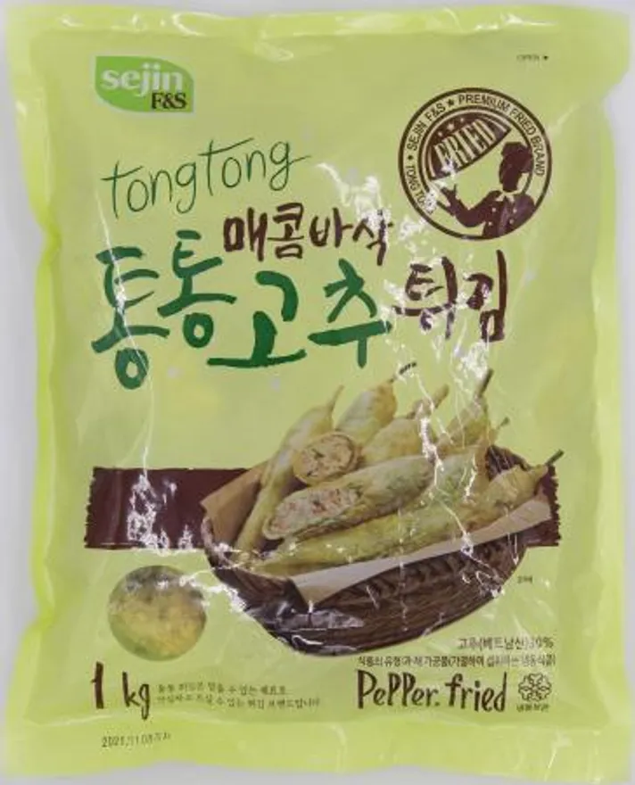 매콤바삭 통통 고추튀김 1kg 이미지