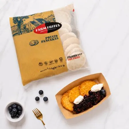 팜프리츠 포테이토 팬케이크 1.5kg 감자팬케이크 해쉬브라운 이미지
