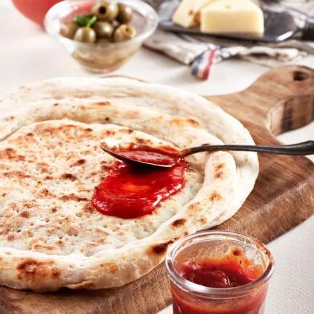 수제 화덕피자도우 8인치(100gX4개입) 이미지