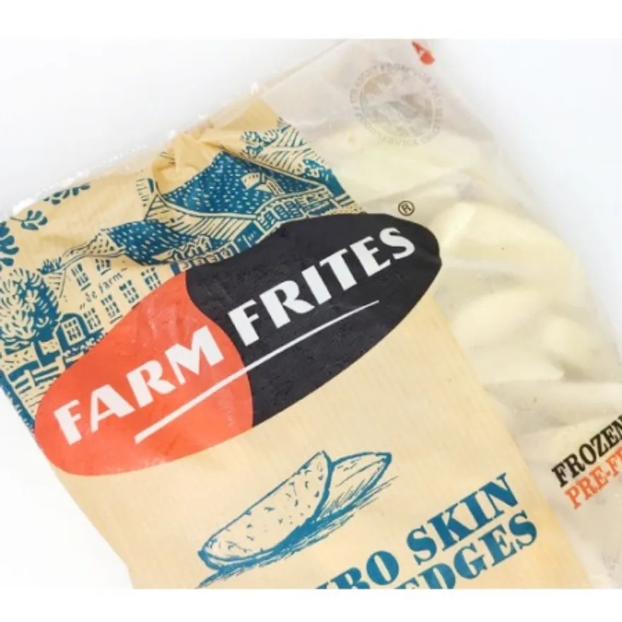 팜프리츠 8컷 점보 웨지감자 1봉/2kg 반달감자 감자튀김 피자토핑 이미지