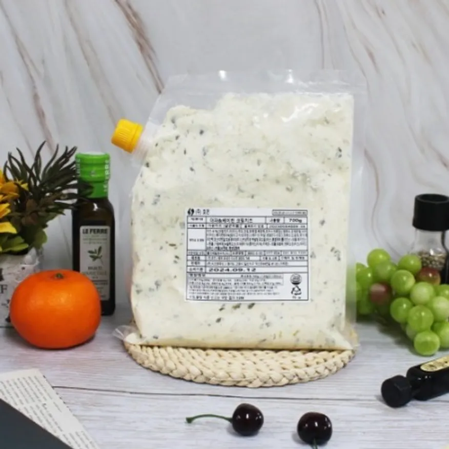 대파베이컨 크림치즈 700g 크림치즈베이글 이미지