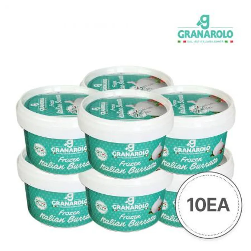 그라나롤로 부라타치즈 100g x 10개 냉동부라타 샐러드치즈 이미지
