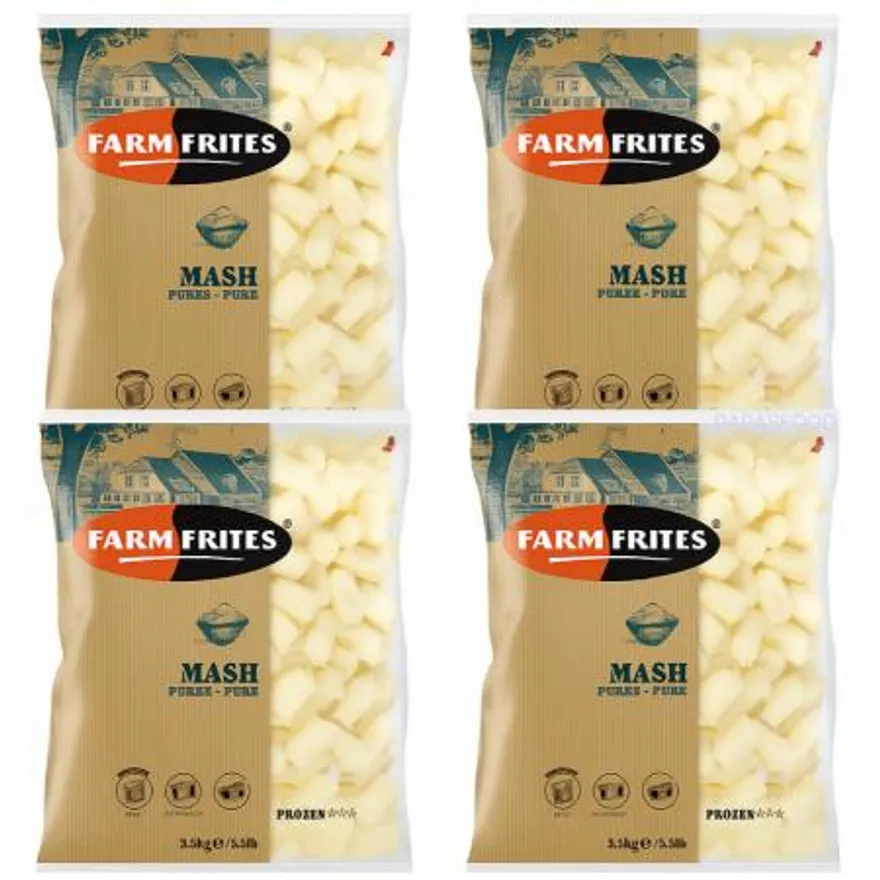 팜프리츠 매쉬포테이토 2.5kg x 4봉 1박스 매쉬드포테이토 으깬감자 이미지