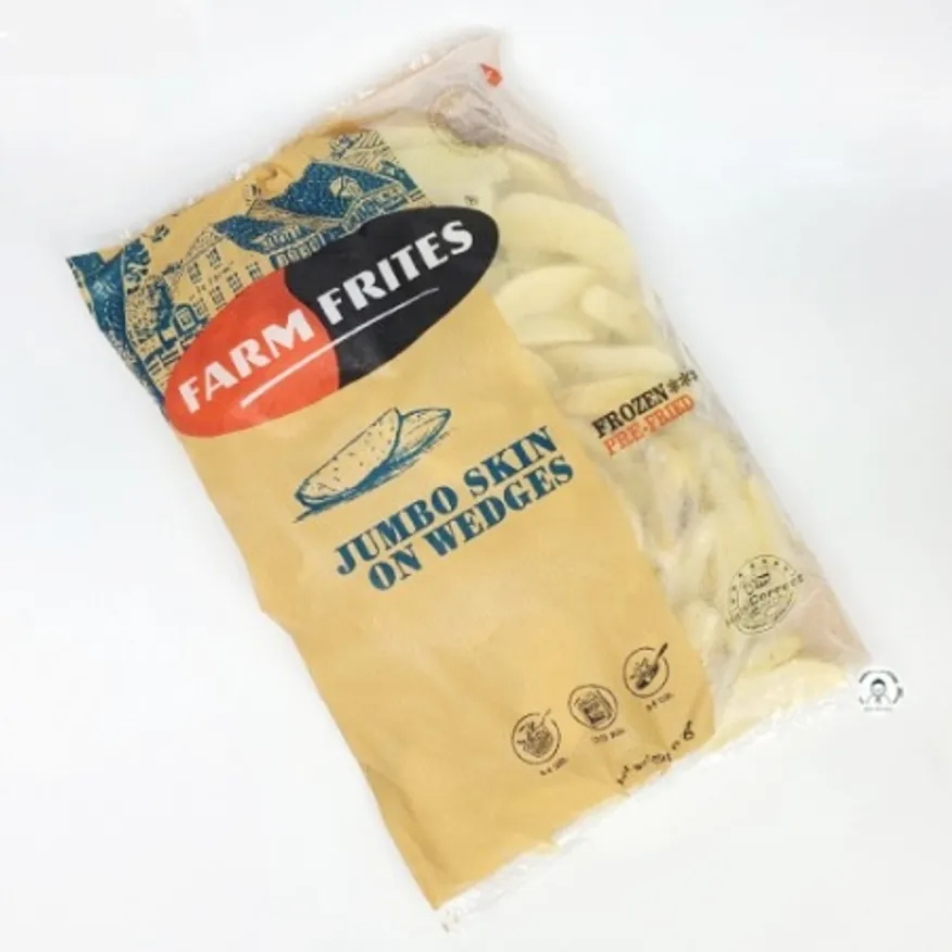 팜프리츠 8컷 점보 웨지감자 1봉/2kg 반달감자 감자튀김 피자토핑 이미지