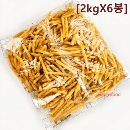 맥케인 케이준 양념 감자튀김 시즌드 배터드 후라이 [2kgX6봉]