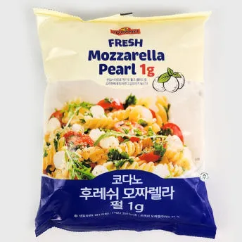 파파스푸드 코다노 모짜렐라 펄치즈1g(1kg) 보코치니치즈 샐러드치즈