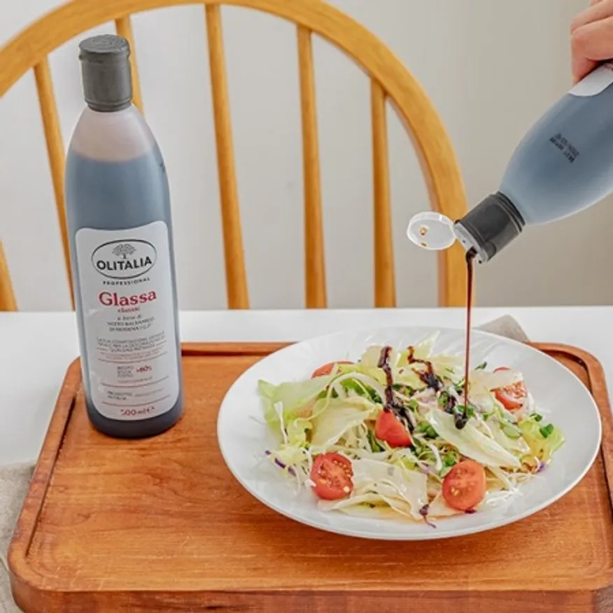 발사믹글레이즈 올리타리아 500ml 발사믹크림 샐러드소스 이미지