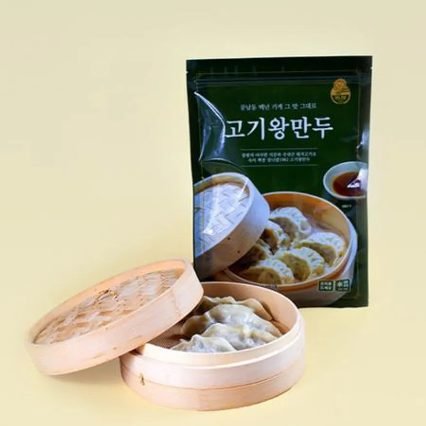 엄니맘 왕만두 고기만두 700g 풍납동 백년가게 만두 이미지