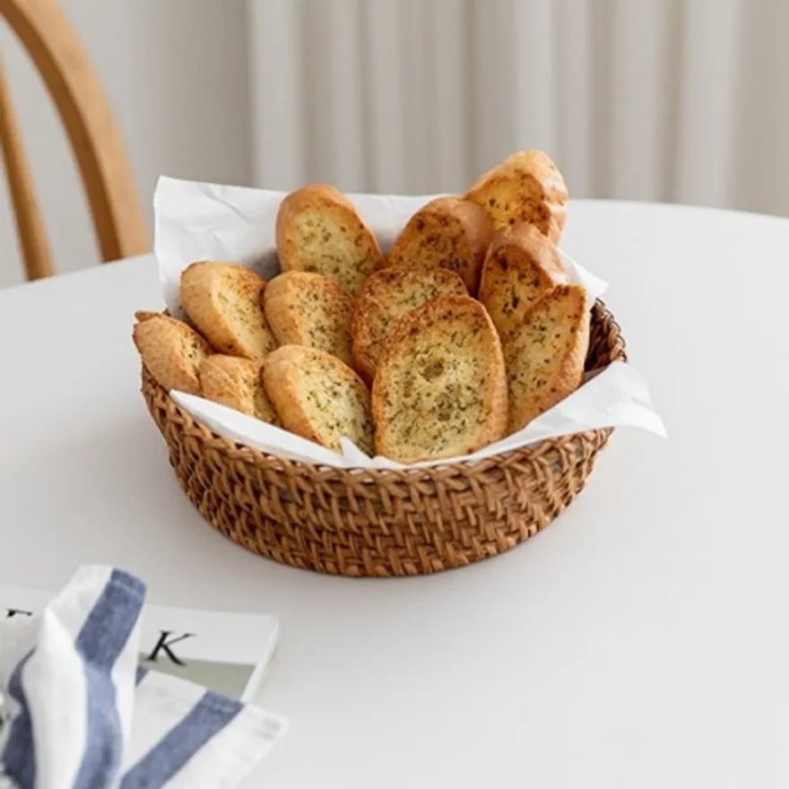 오룡 무가당 마늘빵 2kg 식전빵 냉동바게트 (120조각) 이미지