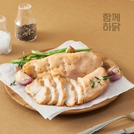 함께하닭 맛있는 스팀 헬스 닭가슴살 그릴맛 100g  이미지