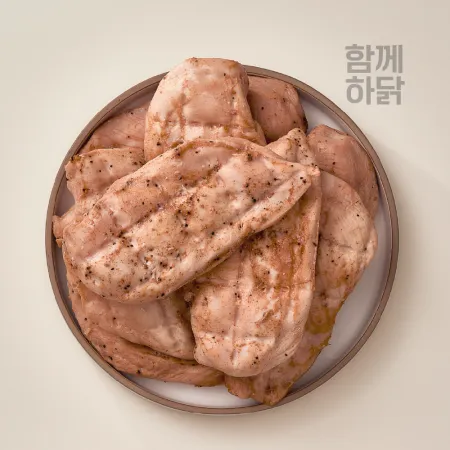 함께하닭 맛있는 스팀 헬스 닭가슴살 그릴맛 10kg 통