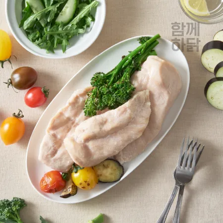 함께하닭 맛있는 스팀 헬스 닭가슴살 오리지널맛 100g  이미지