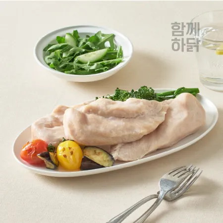 함께하닭 맛있는 스팀 헬스 닭가슴살 오리지널맛 100g  이미지