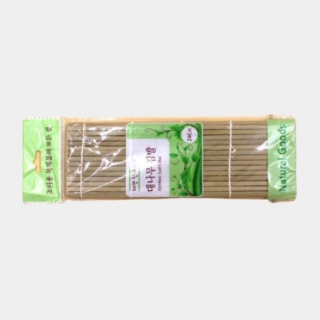 [KO] 대나무 김발/김밥 겉대 (개별포장) 200개 - 최저가 사업자 식자재 | 식봄