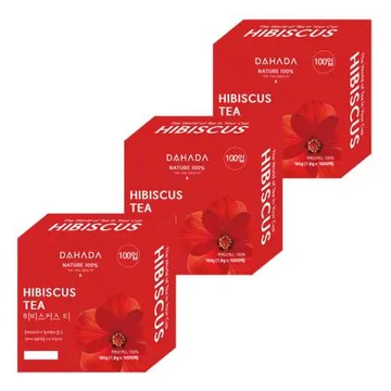 다하다 히비스커스300티백 100티백 x 3상자 300티백 1.8g