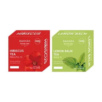 다하다 히비스커스100티백 + 레몬밤100티백 200티백
