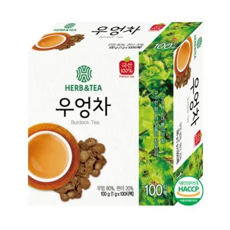 다하다 국산100% 우엉차 100티백 100g