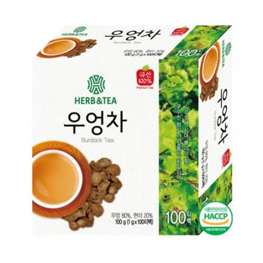 다하다 국산100% 우엉차 100티백 100g 이미지