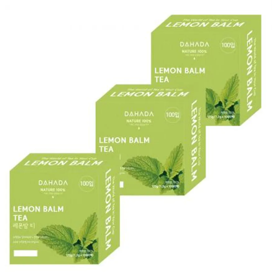 다하다 레몬밤300티백 100티백 x 3상자 300티백 1.2g 이미지