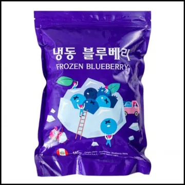냉동 블루베리 1kg 블루베리스무디 빙수 냉동과일