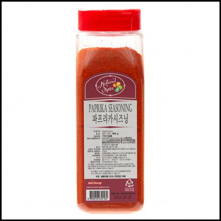 신영 파프리카시즈닝 450g 파프리카가루분말 짬뽕 떡볶이 시즈닝