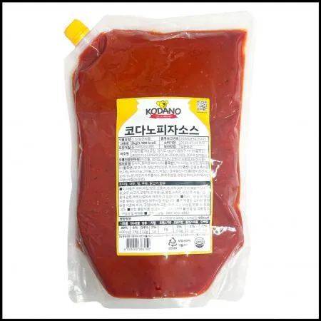 [신규] 코다노 피자소스 2kg 스파우트 피자베이스 실온보관