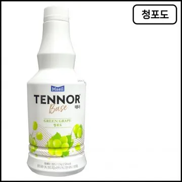 매일 테너베이스 (음료원액) 청포도 1.2kg 냉장 에이드 원액 농축액