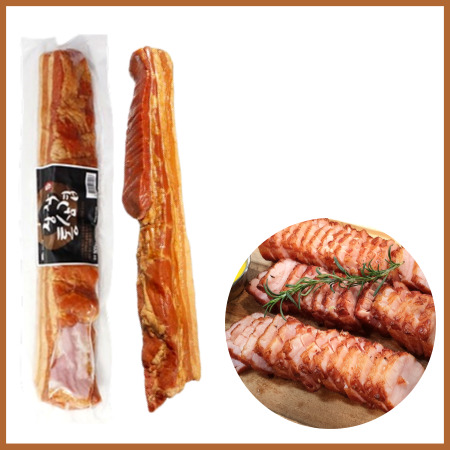 오뗄 장작통삼겹 500g 냉장 캠핑 바베큐 통바베큐 통삼겹살 이미지