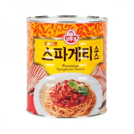 오쉐프 오뚜기 스파게티소스 (캔) 3kg 파스타소스 이미지