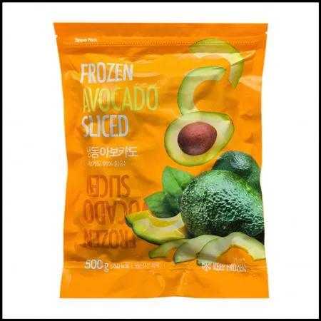 아보카도 슬라이스 500g 냉동 손질과육 샐러드 과카몰리 브런치