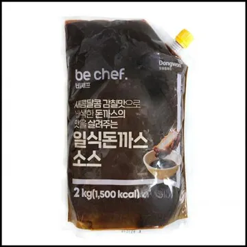 비셰프 일식돈까스소스 2kg 돈가스소스 경양식 일본돈까스소스