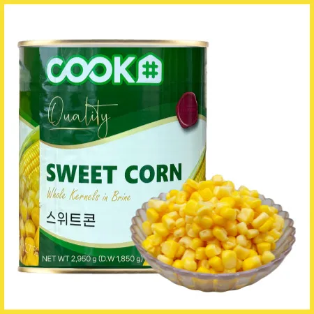 쿡샵 쿡샾 스위트콘 2.95kg 대용량 식당용 업소용 콘치즈 콘샐러드 피자토핑