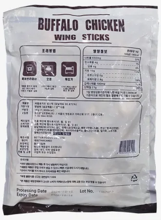 [BOX할인] 10봉 에즈원 버팔로스틱(봉) [태국산] 냉동 1kg 포차 술집 이미지