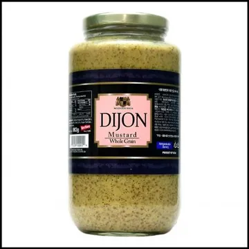 모어하우스 홀그레인 머스타드 소스 963g 스테이크 육류 결들임