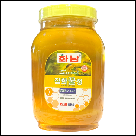 잡화청 (꿀) 2.4kg 대용량꿀