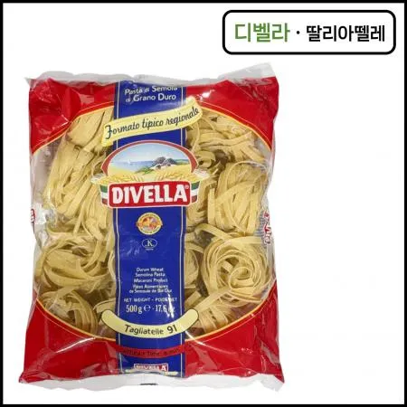 디벨라 딸리아뗄레 세몰리나 500g 둥지면 500g 파스타면