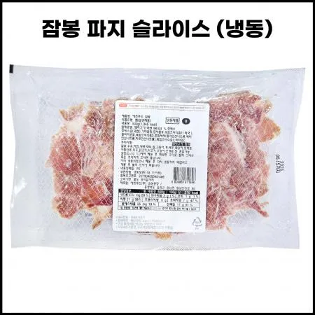 에쓰푸드 에스푸드 잠봉파지슬라이스(B급) 냉동 500g 국산돼지고기96%