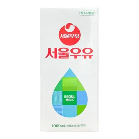서울우유 멸균우유 1L 실온보관