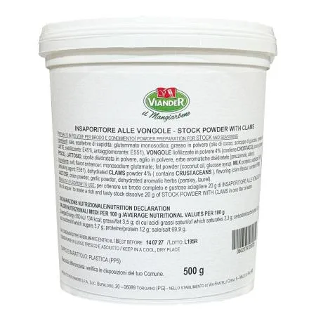 VIANDER 봉골레 파우더 500g 봉골레가루 봉골레분말 조개맛