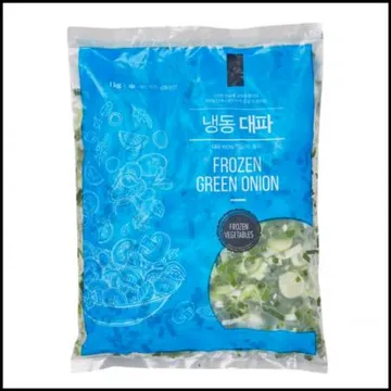 대파 슬라이스 (5mm) 냉동 1kg 파 100% 간편채소