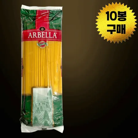 [BOX할인] 아르벨라 스파게티 1kg 파스타용 면 10봉