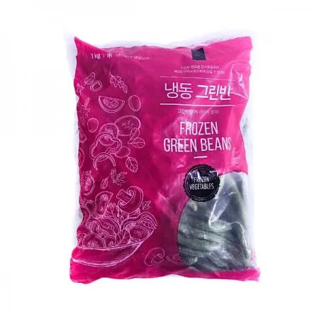 냉동 그린빈 1kg 그린빈스 홀 줄기콩 이미지