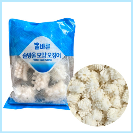 솔방울 오징어 (소포장) 250g 냉동