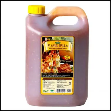 몬 스위트칠리소스 5L 튀김 소시지 나쵸 쌀국수 샤브샤브 곁들임소스