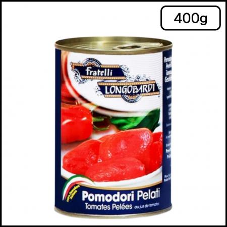 [작은캔] 롱고바디 토마토홀 롱고발디 토마토홀 400g 홀토마토 토마토소스 스파게티소스