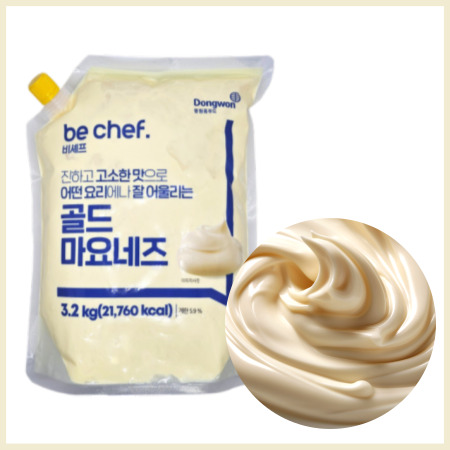 비셰프 골드마요네즈 스파우트 3.2kg